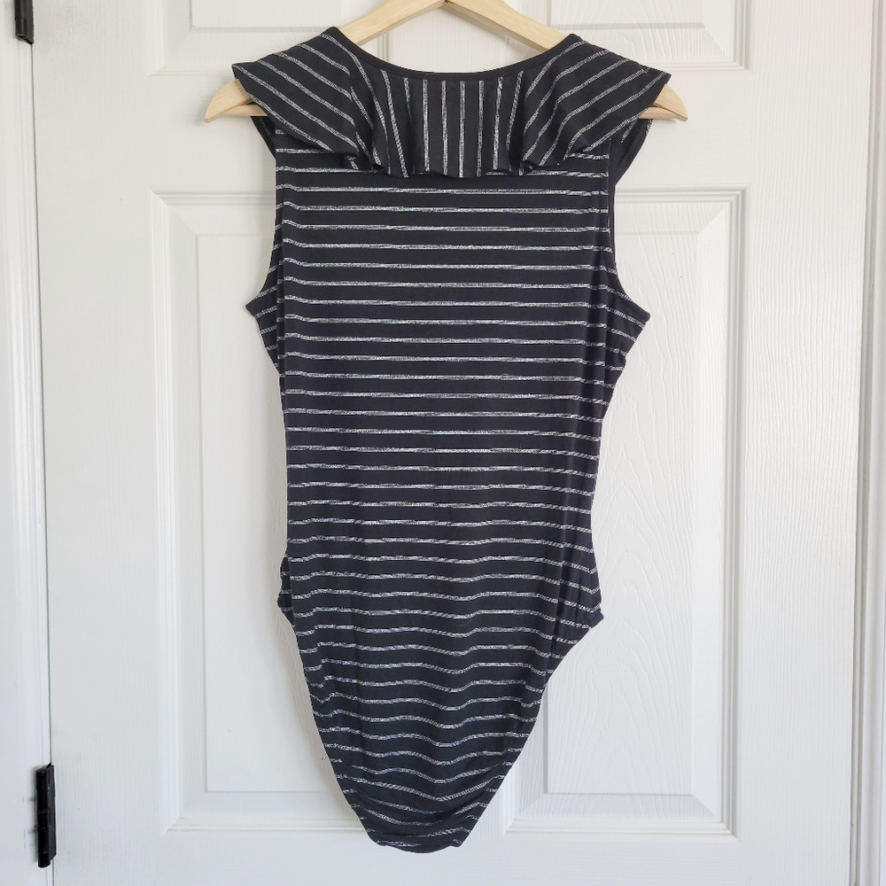 Cupcakes and Cashmere Black and Silver Blithe Bodysuit‎ - Picture 7 of 7